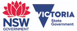 NSW VIC STATE GOV LOGO